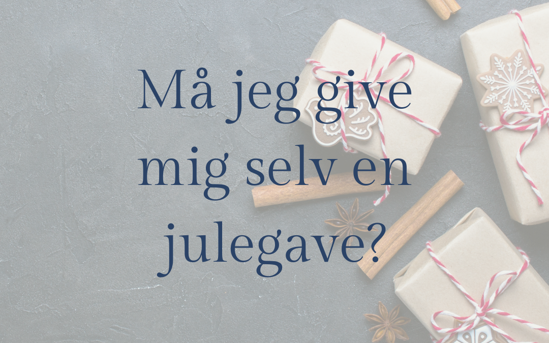 Må jeg købe en julegave til mig selv?