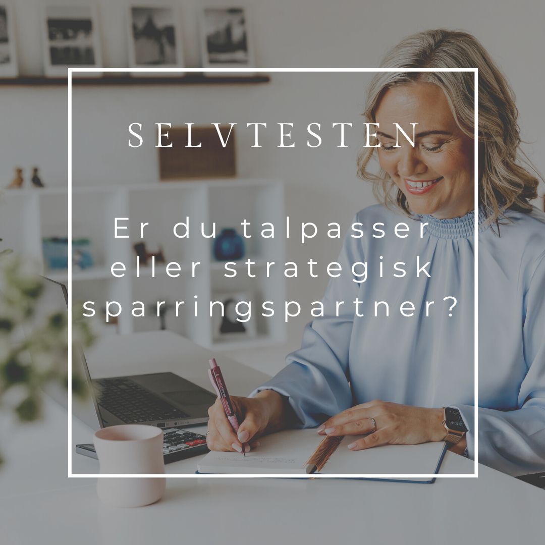 Talpasser eller strategisk sparringspartner?